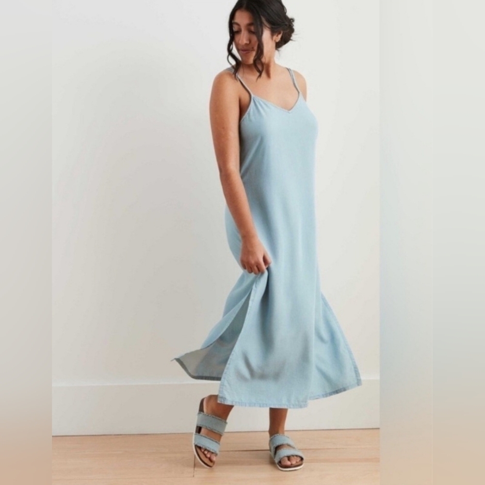 Aerie Light Blue‎ Maxi Dress
